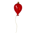 Załaduj obraz do przeglądarki galerii, Balloon red. Handmade Glass Christmas ornament. 2022-537
