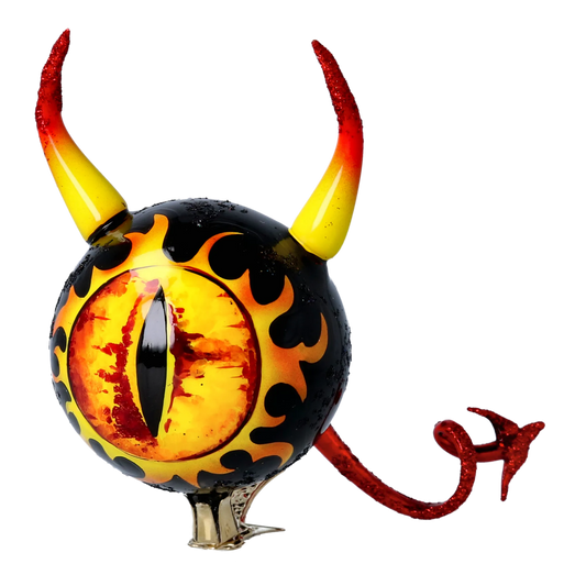 Infernal Gaze Premium christmas glass ornament 2022-538