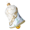 Load image into Gallery viewer, Winter Chapel Bell  Tree  Handmade Glass Christmas ornament 2022-541
