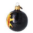 Załaduj obraz do przeglądarki galerii, Fiery Obsidian Eye Premium christmas glass ornament 2022-543

