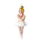 Pensive Adagio | Hand-Painted Glass Ornament | Blubom 2022-545