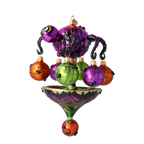 Gleeful Shadow Harvester | Hand-Painted Glass Ornament | Blubom 2022-556