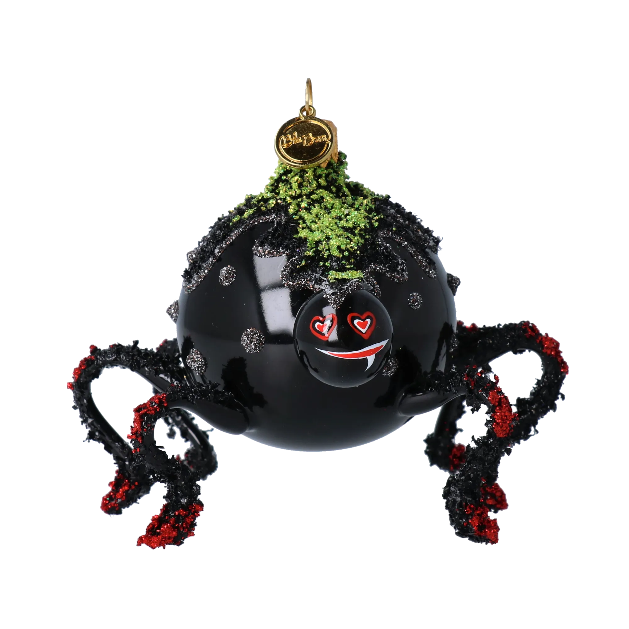 Lovebite Spide Halloween Handmade Glass Christmas ornament 2022-568