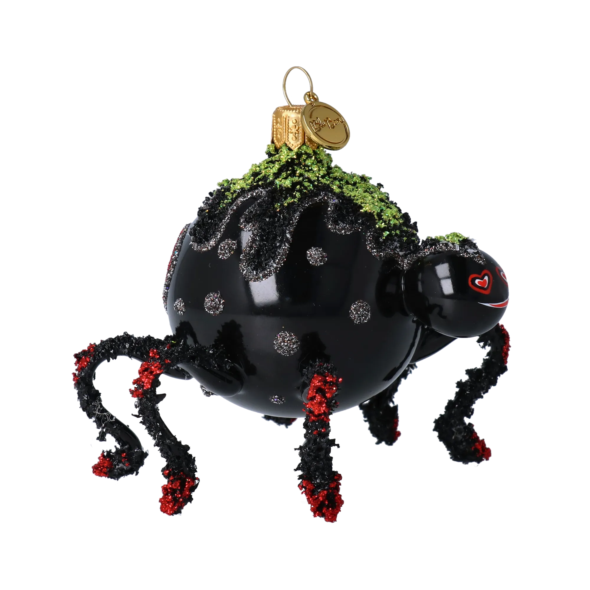Lovebite Spide Halloween Handmade Glass Christmas ornament 2022-568