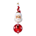 Celestial Patriarch | Hand-Painted Glass Ornament | Blubom 2022-573