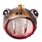Predatory Nocturne | Hand-Painted Glass Ornament | Blubom 2022-580