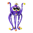 Load image into Gallery viewer, Ocean Diva Ornament  Handmade Glass Christmas ornament octopus 2022-582
