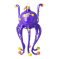 Load image into Gallery viewer, Ocean Diva Ornament  Handmade Glass Christmas ornament octopus 2022-582

