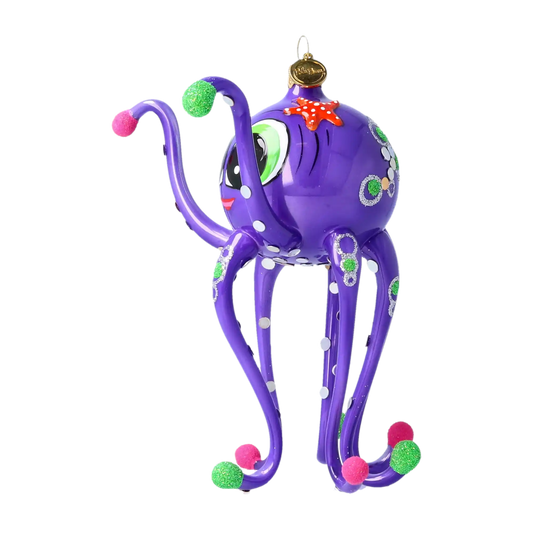 Ośmiornica Szklana Ozdoba
