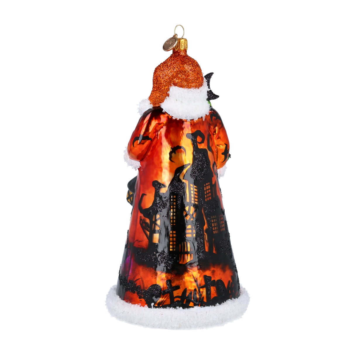 Spectral Lantern Sentinel | Hand-Painted Glass Ornament | Blubom 2022-584