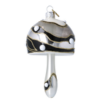 Midnight Tide Bloom | Hand-Painted Glass Ornament | Blubom 2022-587