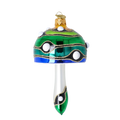 Hypnotic Toadstool | Hand-Painted Glass Ornament | Blubom 2022-589