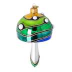 Hypnotic Toadstool | Hand-Painted Glass Ornament | Blubom 2022-589