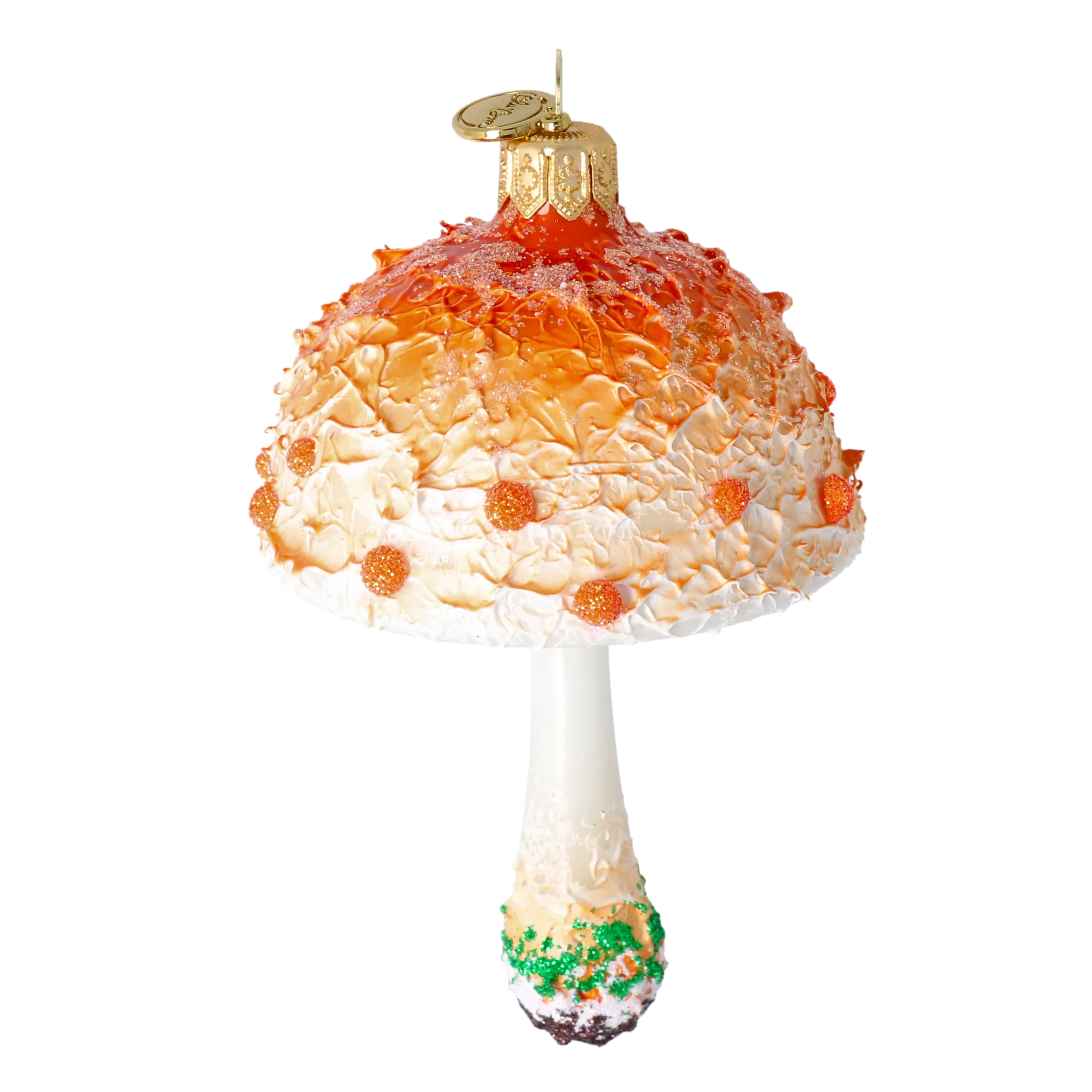 Ancient Glade Spore | Hand-Painted Glass Ornament | Blubom 2022-595