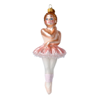 Soloist in Rose | Hand-Painted Glass Ornament | Blubom 2022-599