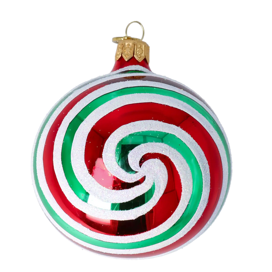 Kula Reflektor Szklana Ozdoba