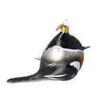 Vigilant Songbird | Hand-Painted Glass Ornament | Blubom 2022-621