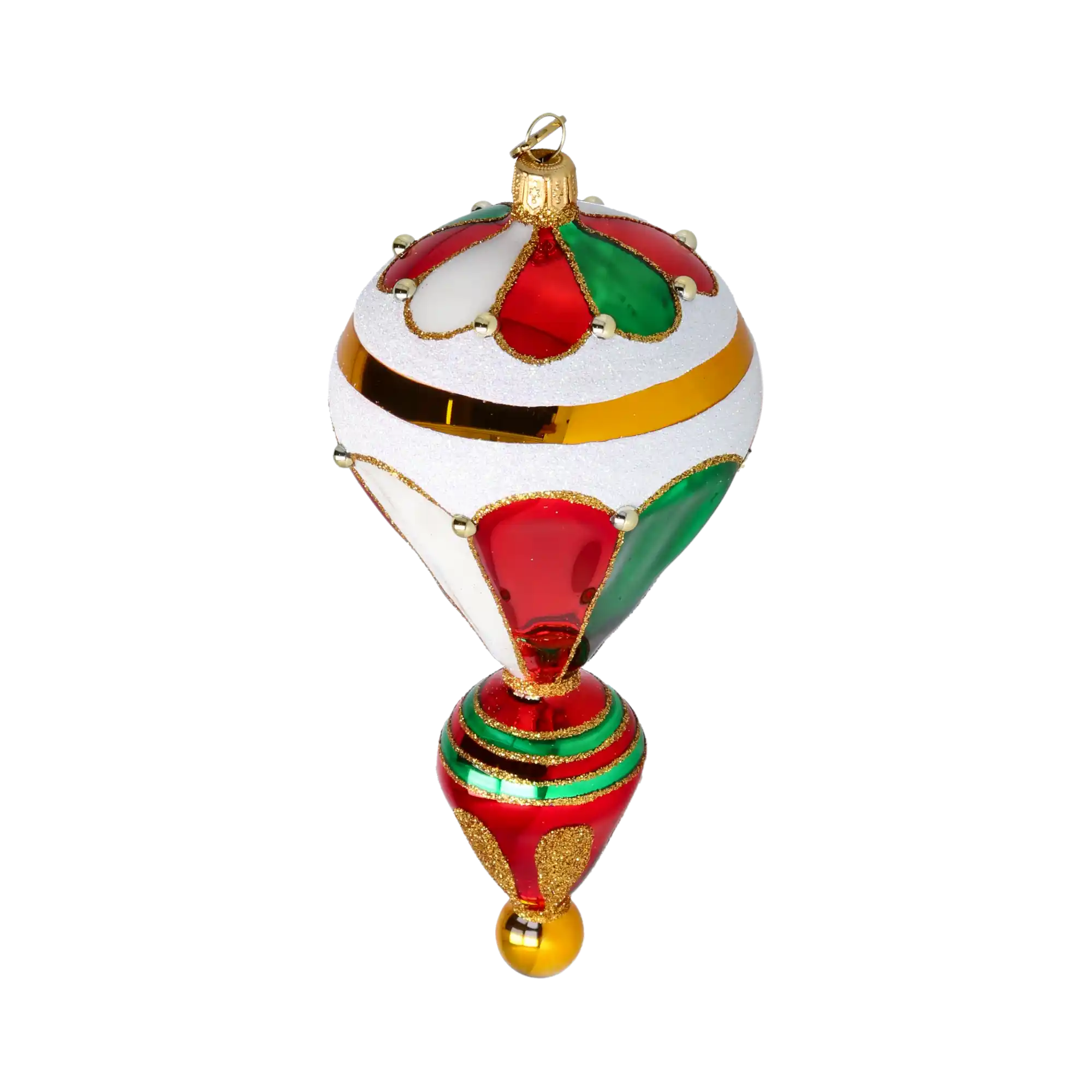 Szklana bombka świąteczna Royal Balloon Elegance Retro szklany reflektor