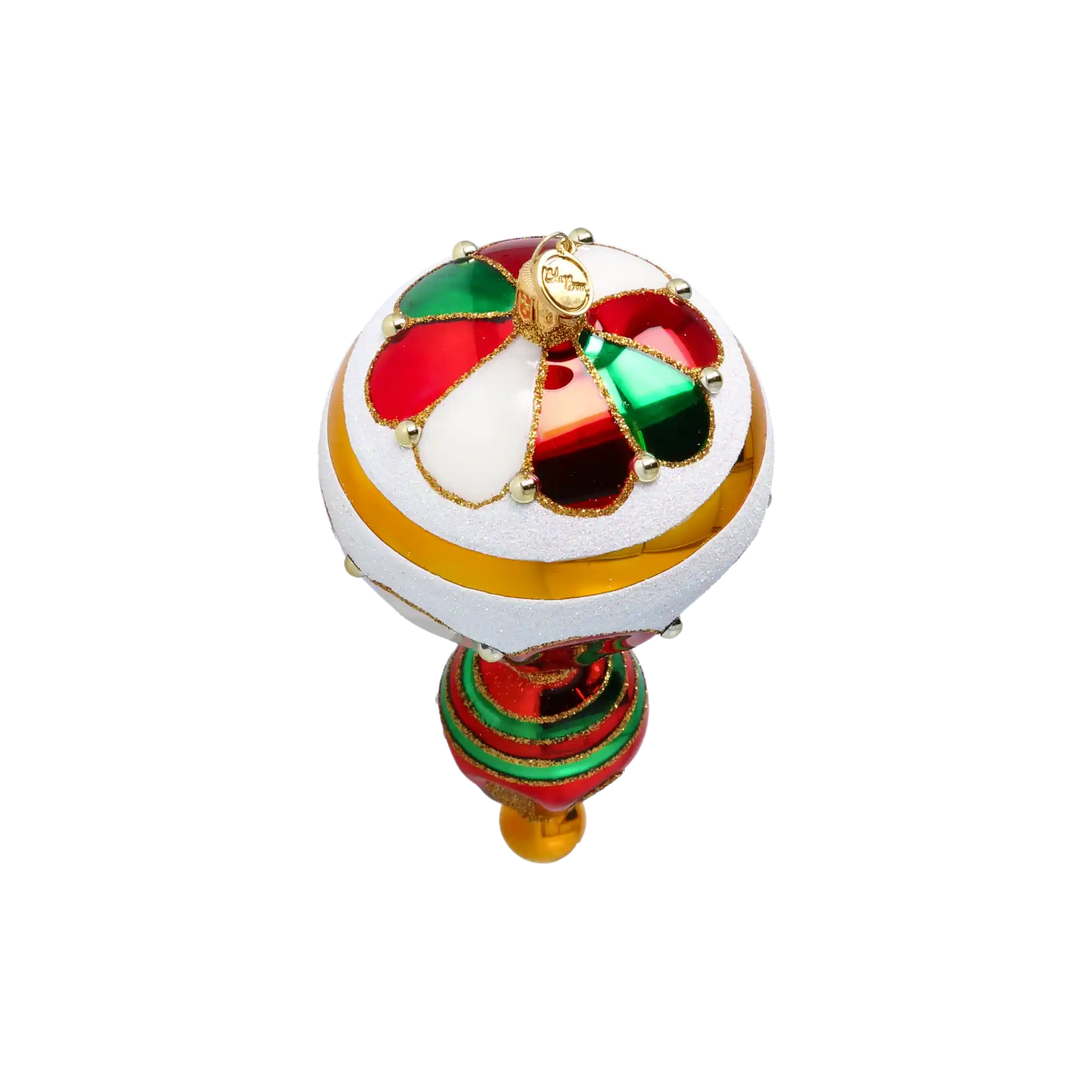 Szklana bombka świąteczna Royal Balloon Elegance Retro szklany reflektor