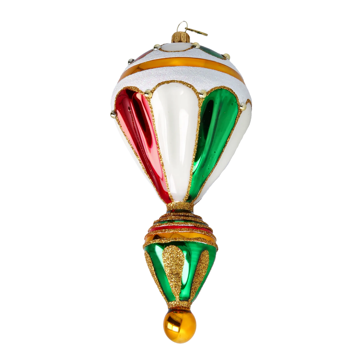 Gallant Voyager | Hand-Painted Glass Ornament | Blubom 2022-625