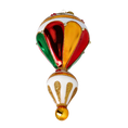 Load image into Gallery viewer, Gilded Holly Air Balloon Premium christmas glass ornament 2022-626
