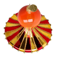 Load image into Gallery viewer, Gilded Scarlet Carousel Drop Premium christmas glass ornament 2022-629
