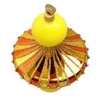 Citron Solstice | Hand-Painted Glass Ornament | Blubom 2022-630