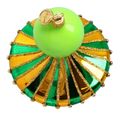 Załaduj obraz do przeglądarki galerii, Emerald Lime Carousel Drop Premium christmas glass ornament 2022-631
