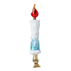 Alpine Vigil | Hand-Painted Glass Ornament | Blubom 2022-636