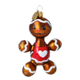 Load image into Gallery viewer, Scarlet Heart Gingerbread Premium christmas glass ornament 2022-640
