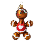 Kindhearted Spice Sweetheart | Hand-Painted Glass Ornament | Blubom 2022-640