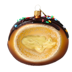 Amber Nectar Discovery | Hand-Painted Glass Ornament | Blubom 2022-650