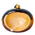 Load image into Gallery viewer, Midnight Cocoa Bitten Donut Premium christmas glass ornament 2022-651
