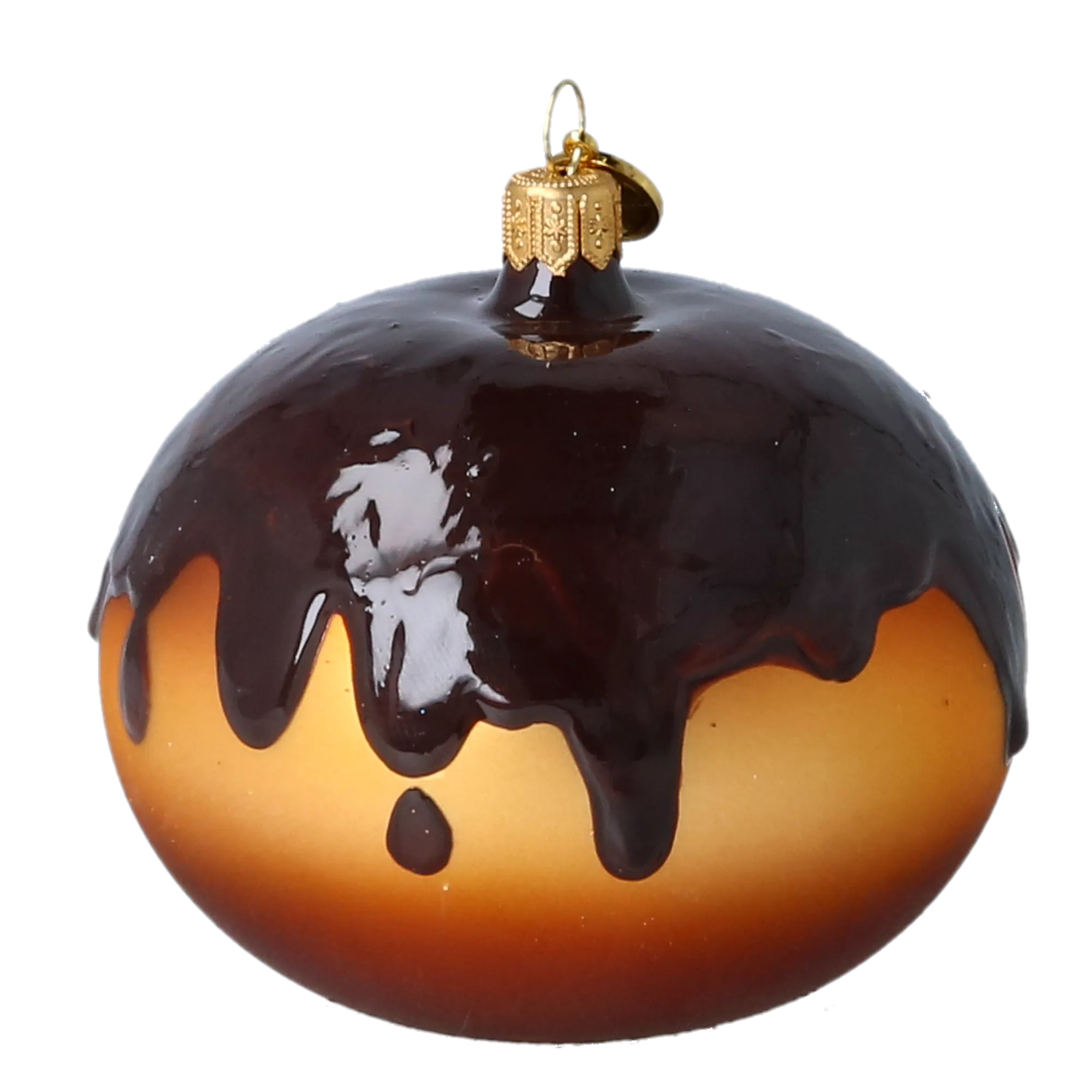 Honey Eclipse | Hand-Painted Glass Ornament | Blubom 2022-652