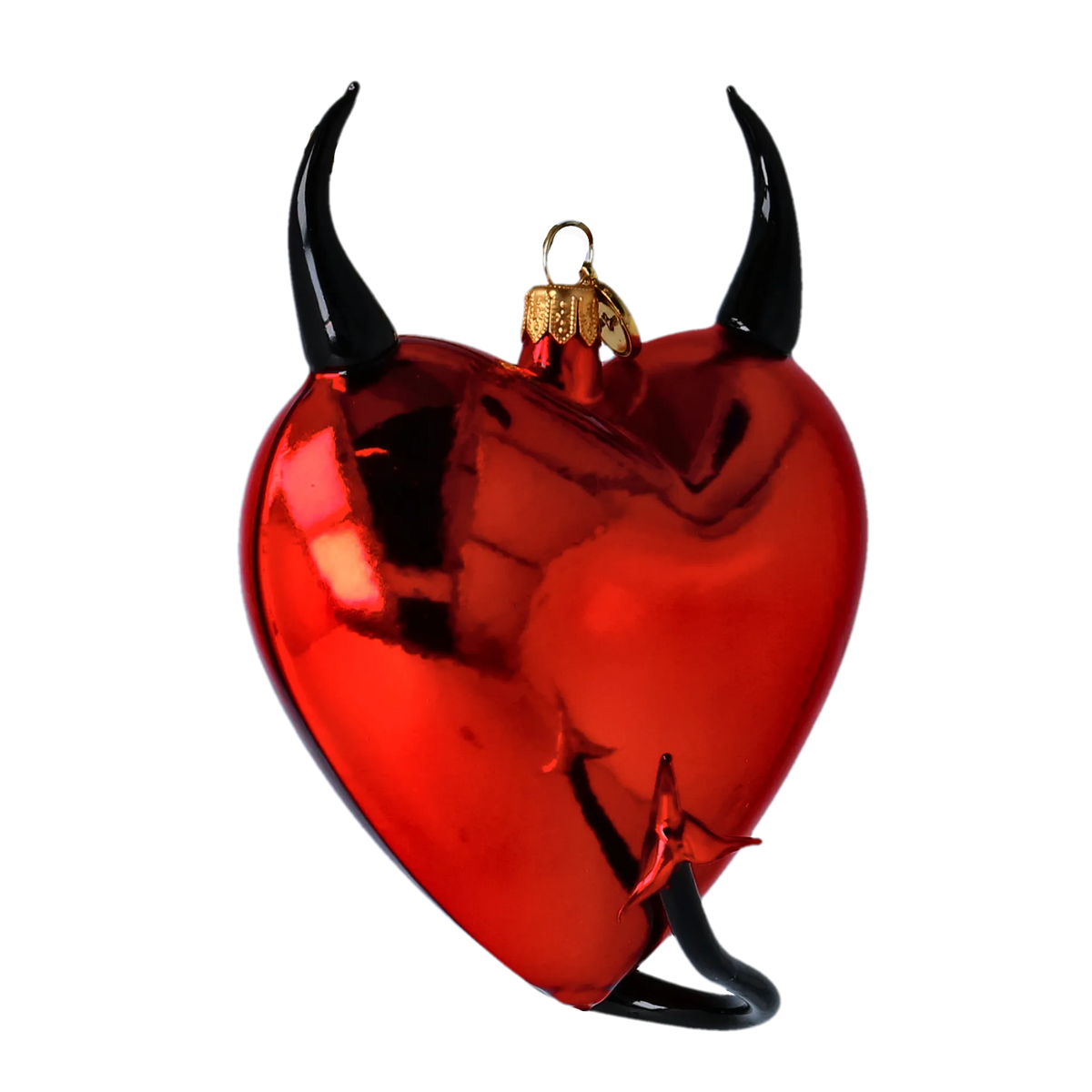 Forbidden Pulse | Hand-Painted Glass Ornament | Blubom 2022-655