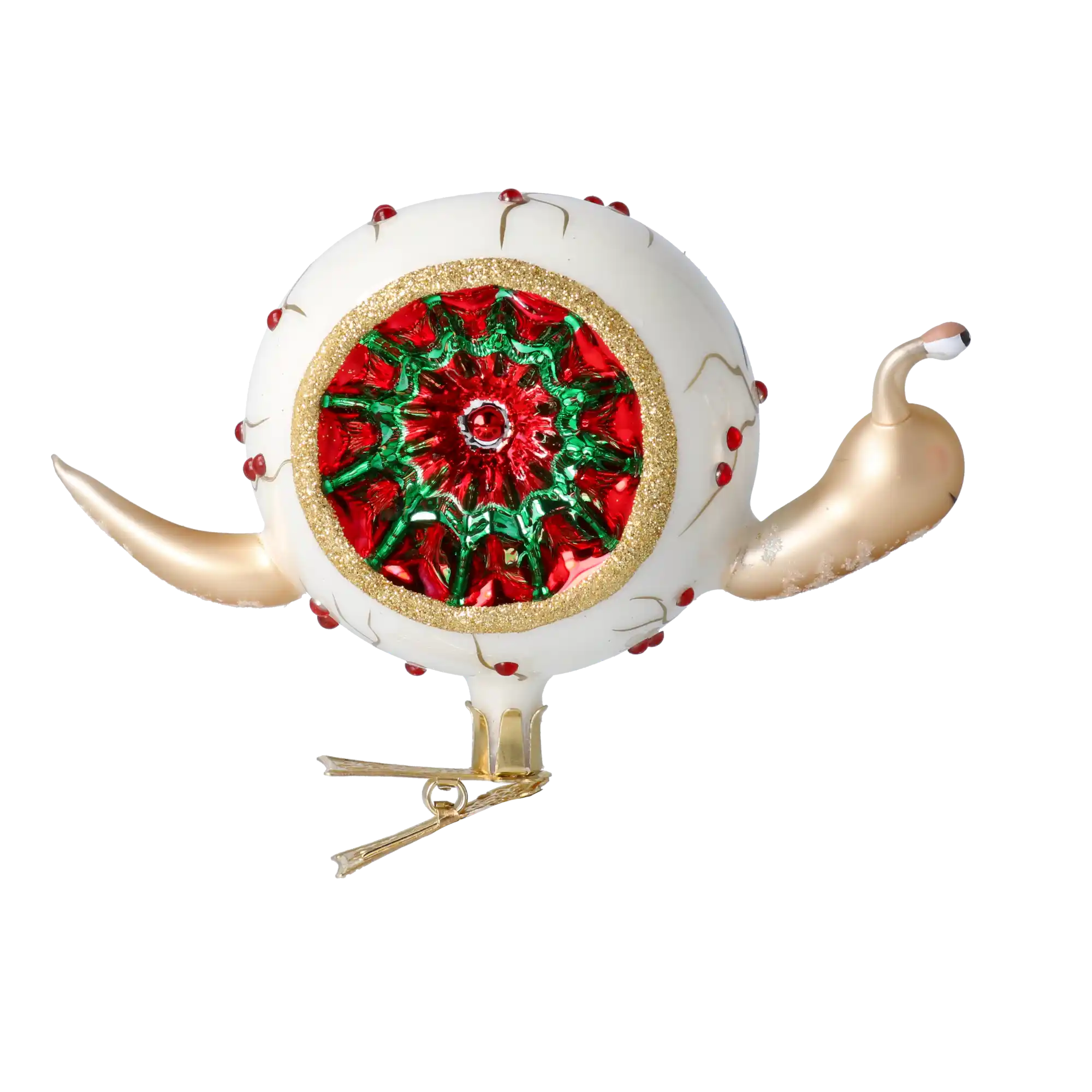 Ślimak Reflektor Szklana Ozdoba