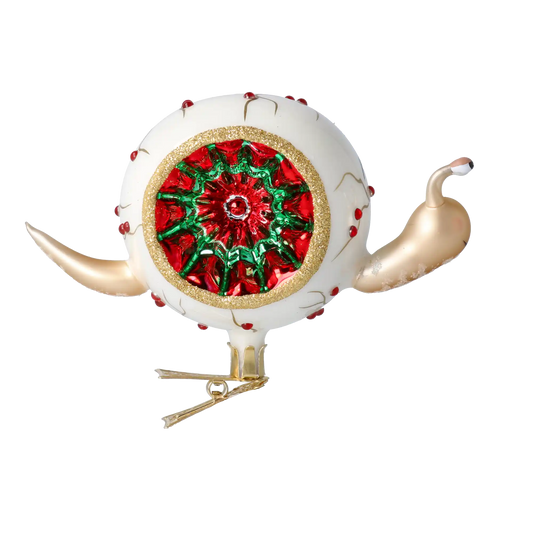 Ślimak Reflektor Szklana Ozdoba