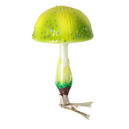 Verdant Moss Sentinel | Hand-Painted Glass Ornament | Blubom 2022-680