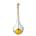 Load image into Gallery viewer, Pearl and Crimson Gilded Drop Premium christmas glass ornament 2022-688
