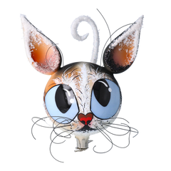 Perky Cat in Amber Frost