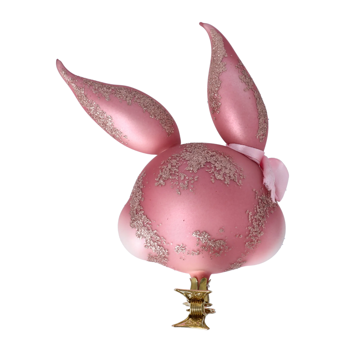 Coy Rosebud Muse | Hand-Painted Glass Ornament | Blubom 2022-720