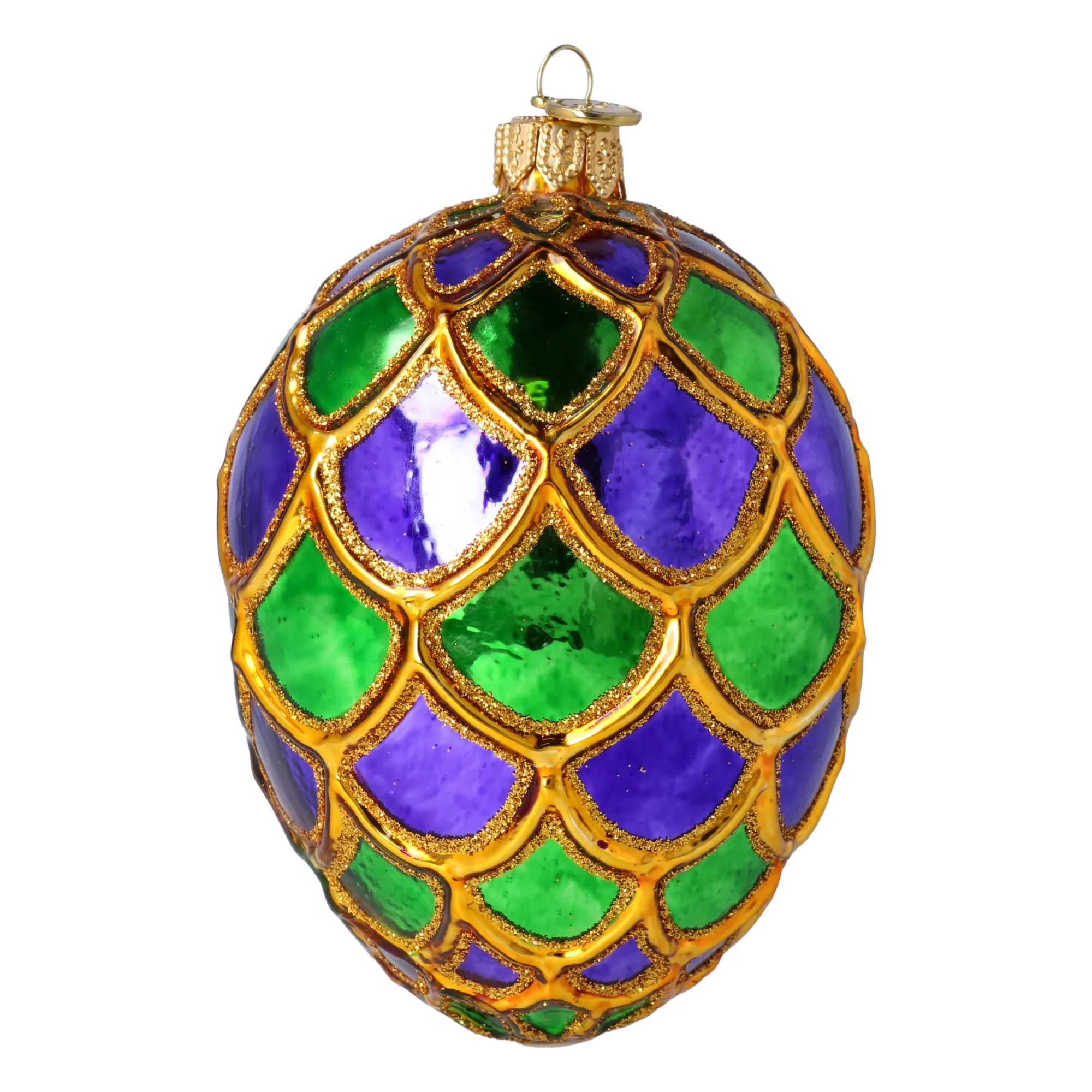 Mardi Gras Scaled Classic Egg