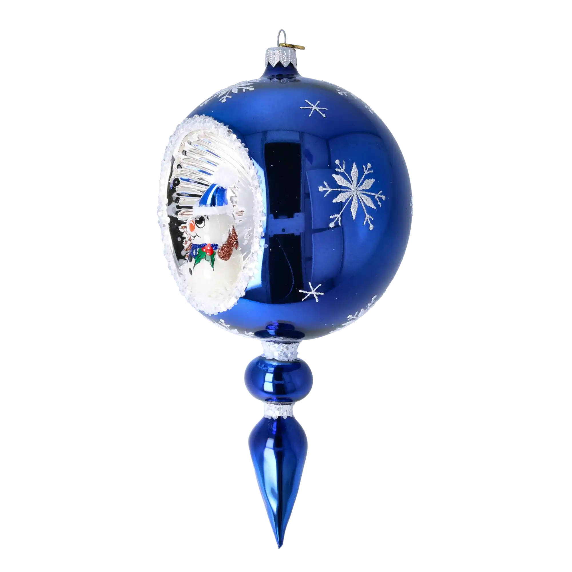 Wisior Z Bałwankiem Szklana Ozdoba