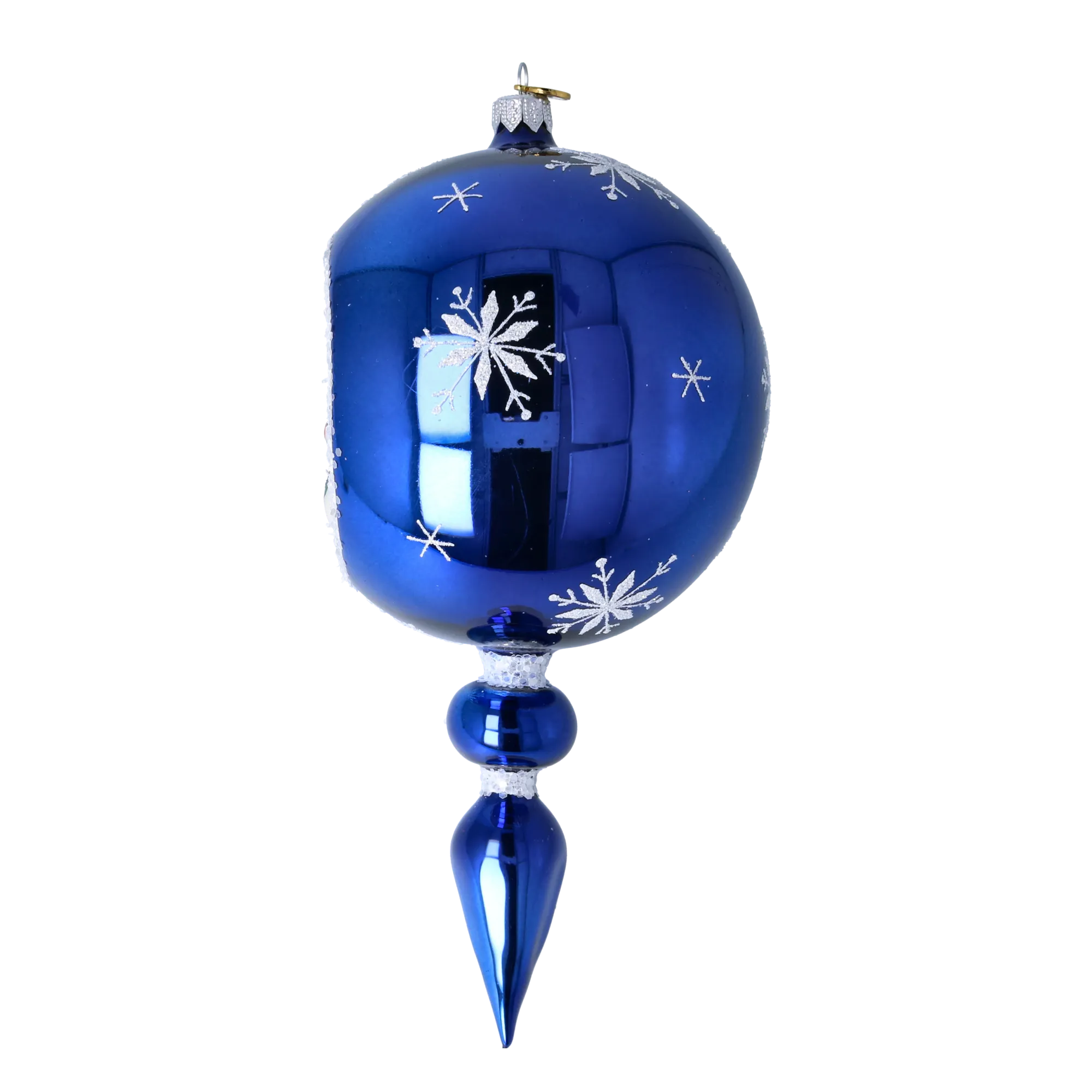 Frosty Delight Glass Christmas ornament free blowing snowman 2024-028