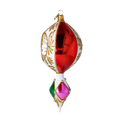 Load image into Gallery viewer, Drop - Christmas Ornament. Handmade Glass Christmas ornament. 2024-037
