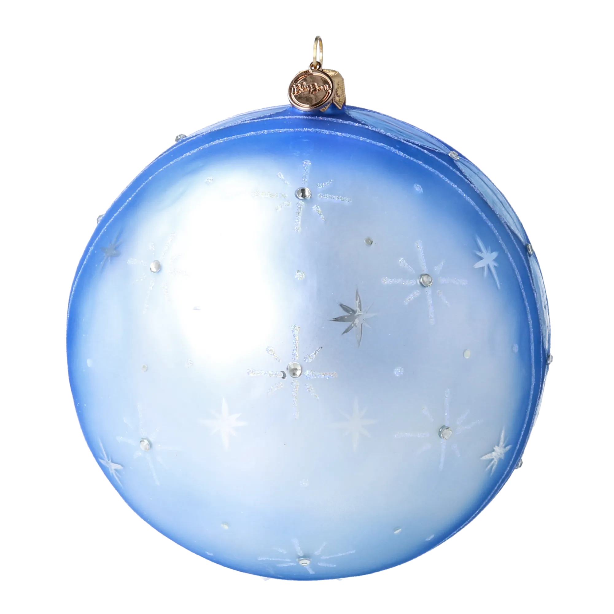 Celestial Holy Family Premium christmas glass ornament 2024-041