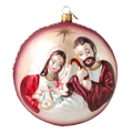 Velvet Silent Vigil | Hand-Painted Glass Ornament | Blubom 2024-042