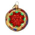 Load image into Gallery viewer, Kaleidoscopic Star Reflector Premium christmas glass ornament 2024-050

