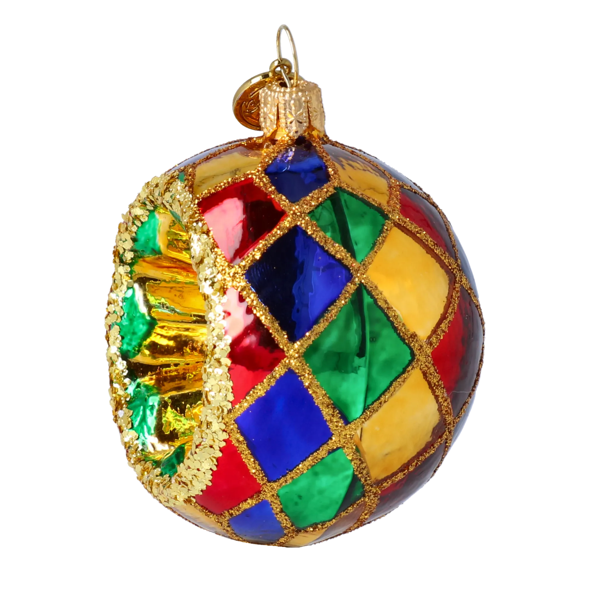 Kaleidoscopic Star Reflector Premium christmas glass ornament 2024-050