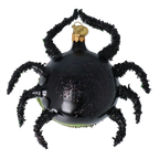Inquisitive Neon Weaver | Hand-Painted Glass Ornament | Blubom 2024-054